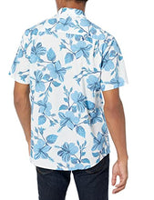 Load image into Gallery viewer, Men&#39;s Regular-Fit Short-Sleeve Floral Print Casual Shirt