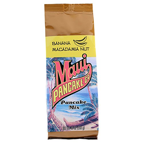 Hawaii Maui Pancake Co. Banana Macadamia Nut Pancake Mix : Snack Macadamia Nuts : Grocery & Gourmet Food