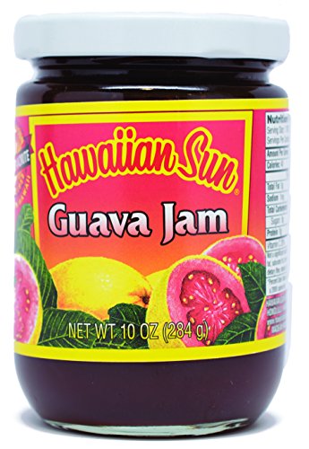 Hawaiian Sun Guava Jam (Made in Hawaii) 10 oz : Jams And Preserves : Grocery & Gourmet Food