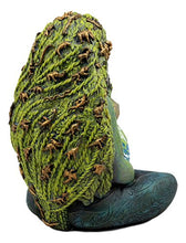 Load image into Gallery viewer, Gaia Earth Mother Goddess Te Fiti Statue 7&quot; Tall by Oberon Zell (Earth Green)