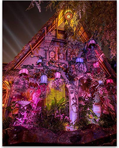 Disney's Enchanted Tiki Room - 11x14 Unframed Art Print