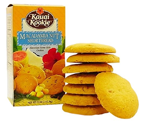 Hawaii Kauai Kookies Macadamia Nut Shortbread Cookies