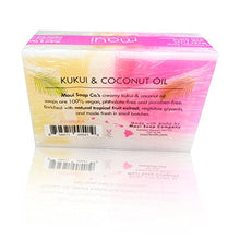 Load image into Gallery viewer, Hawaiian Kukui, Coconut And Tropical Fruit Extract Soap 6 oz (Plumeria)