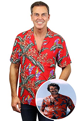 Tom Selleck Magnum PI Vintage Hawaiian Shirt