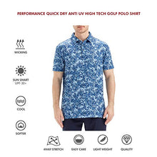 Load image into Gallery viewer, Tropical Print Golf Shirt