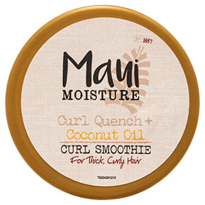 Maui Moisture Curl Quench Coconut Oil Hydrating Curl Smoothie 12 oz