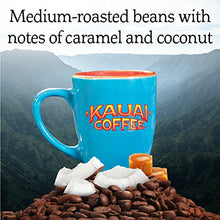 Load image into Gallery viewer, Kauai Coffee Single Serve Pods, Coconut Caramel Crunch Flavor – 100% Arabica Coffee from Hawaii’s Largest Coffee Grower, Compatible with Keurig K-Cup Brewers - 72 Count