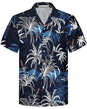Load image into Gallery viewer, Relaxed Fit Stretch Hawaiian Shirt (sizes up to 4XL)