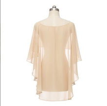 Load image into Gallery viewer, Elegant Simple Chiffon Cape