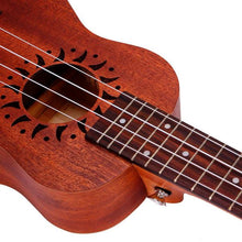 Load image into Gallery viewer, 21 Inch Soprano Ukulele Sapele 15 Frets Musical Instrument Hawaiian Guitar