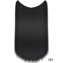 Load image into Gallery viewer, 22 inches Invisible Wire Silky Straight Synthetic Hair Extensions