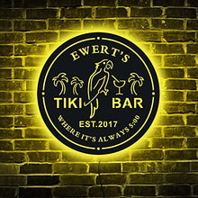 Load image into Gallery viewer, Custom Designed Tiki Bar Home LED Neon Sign