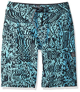 Volcom Big Boys' Logo Plasm Mod 18" Boardshort: Clothing
