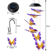 Load image into Gallery viewer, Butterfly Solar Lights Garden Lawn Yard Decor