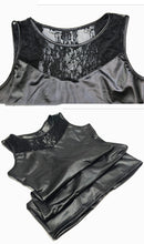 Load image into Gallery viewer, Warm Leatherette Dress