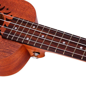 21 Inch Soprano Ukulele Sapele 15 Frets Musical Instrument Hawaiian Guitar