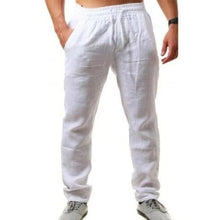 Load image into Gallery viewer, Linen Draw String Casual Pants