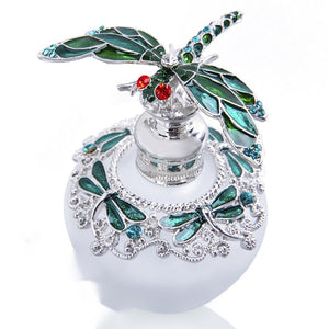 Vintage Ornate Crystal Perfume Decanters