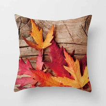 Load image into Gallery viewer, Vintage Flower Tropical Leaves Cushion Cover