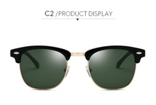 Load image into Gallery viewer, Classic Semi Rimless Designer Sunglasses for Men