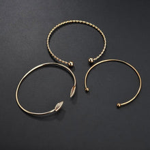 Load image into Gallery viewer, Fabulous 3pcs Women Bracelets Stainless Steel