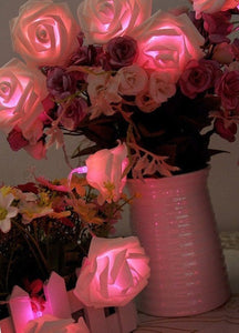 Fashion Romantic 20 LED Rose Flower Shape Fairy