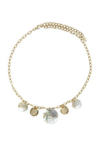 Load image into Gallery viewer, Venus Shell Disc 18k Gold Plated Necklace