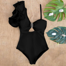 Load image into Gallery viewer, One Shoulder Monokini