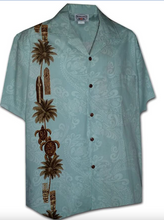 Load image into Gallery viewer, Hawaiian Tiki Panel Aloha Shirt