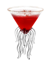 Load image into Gallery viewer, Jellyfish Martini Glass
