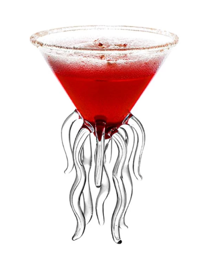 Jellyfish Martini Glass