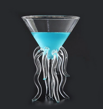 Load image into Gallery viewer, Jellyfish Martini Glass