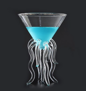 Jellyfish Martini Glass