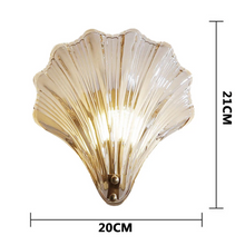 Load image into Gallery viewer, Art Deco Sea Shell Wall Sconce