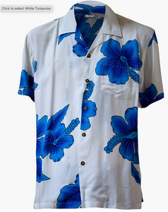 Hawaiian Hibiscus Lightweight Quick Dry Shirt for Men