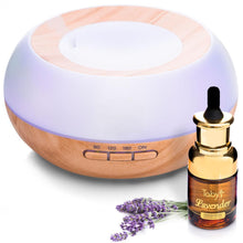 Load image into Gallery viewer, Aroma Diffuser with Lavender Essential Oil