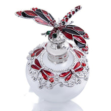 Load image into Gallery viewer, Vintage Ornate Crystal Perfume Decanters