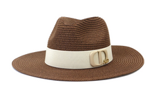 Load image into Gallery viewer, French Style Wide Brim Summer Beach Hat