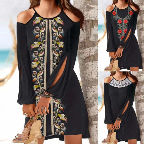 Ornate Boho Chic Tunic Dress