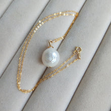Load image into Gallery viewer, 14K Gold Baroque Pearl Earrings/Necklace/Bracelet Three Piece Set