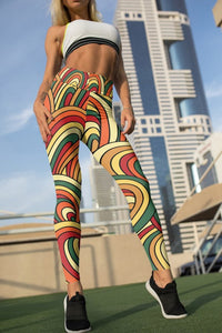 Multicolor Leggings For Women Gym Leggings Yoga