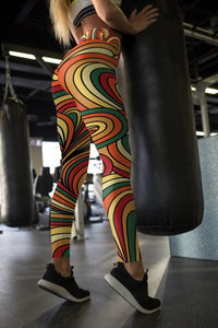 Multicolor Leggings For Women Gym Leggings Yoga