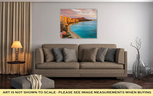 Load image into Gallery viewer, Gallery Wrapped Canvas, Honolulu Hawaii Skyline Of Honolulu Diamond Head Volcano And Waikiki Beach
