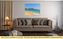 Load image into Gallery viewer, Gallery Wrapped Canvas, Waikiki Beach In Honolulu Hawaii