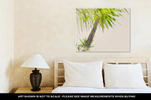Load image into Gallery viewer, Gallery Wrapped Canvas, Tropical Palm Trees Branches Sun Light