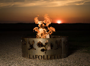 Personalized Fire Pit Ring