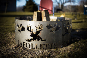 Personalized Fire Pit Ring