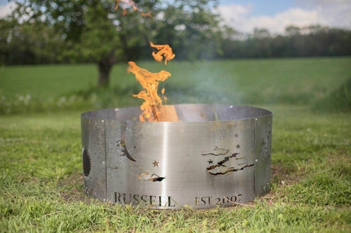 Personalized Fire Pit Ring