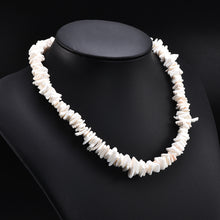 Load image into Gallery viewer, Natural White Puka Shell Necklace
