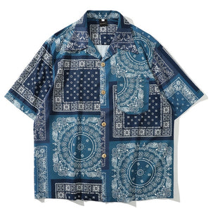 Hawaii Holiday Style Short Sleeve Designer Shirt